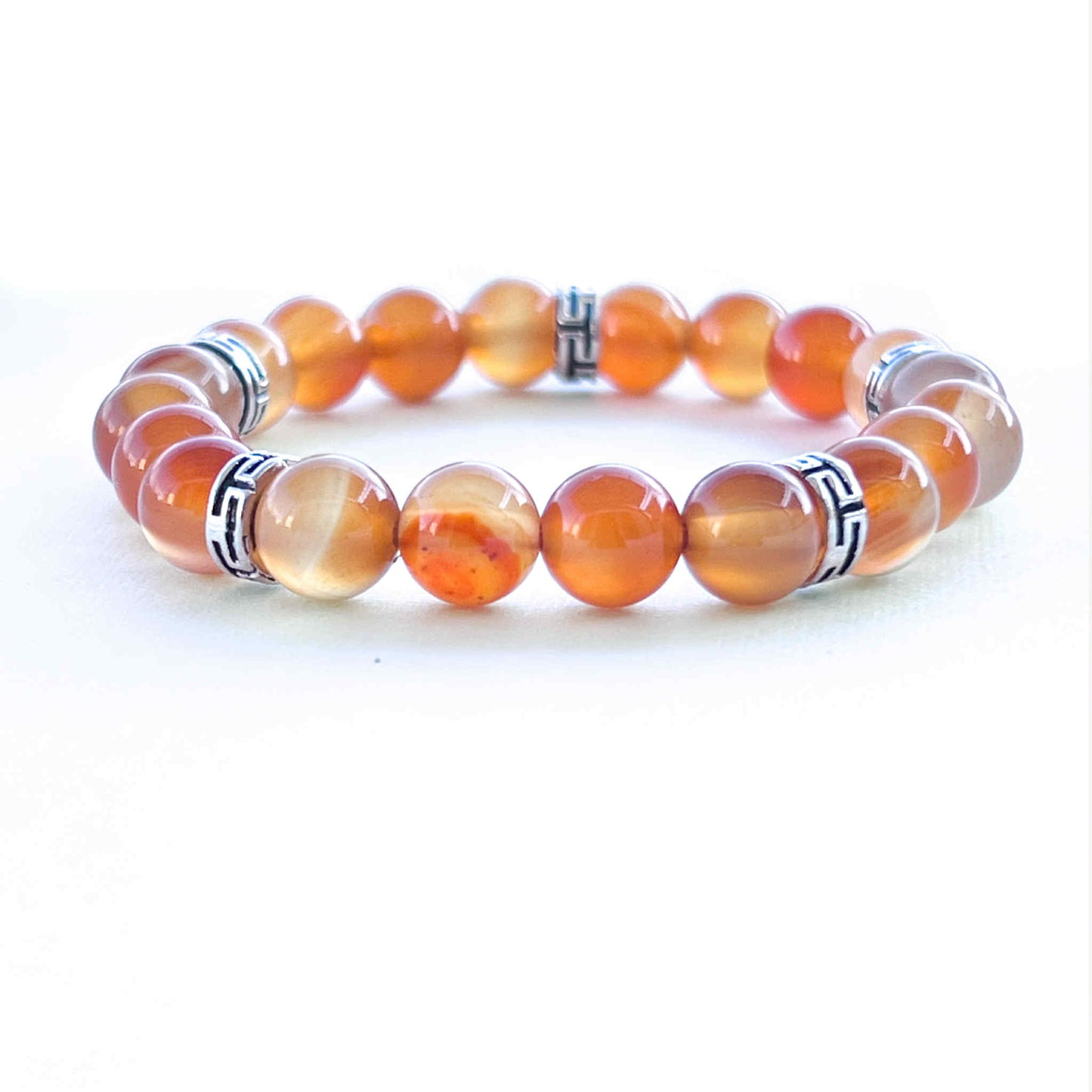 Bracelet Cornaline 8mm