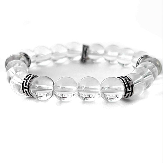 Bracelet Cristal de Roche 8mm