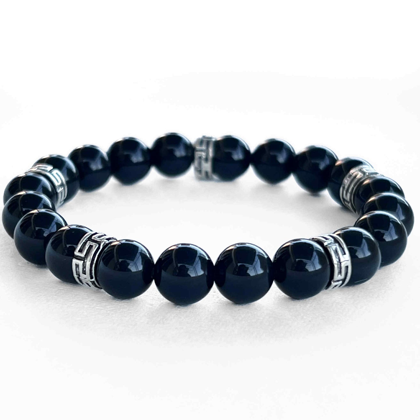 Bracelet Obsidienne 8mm